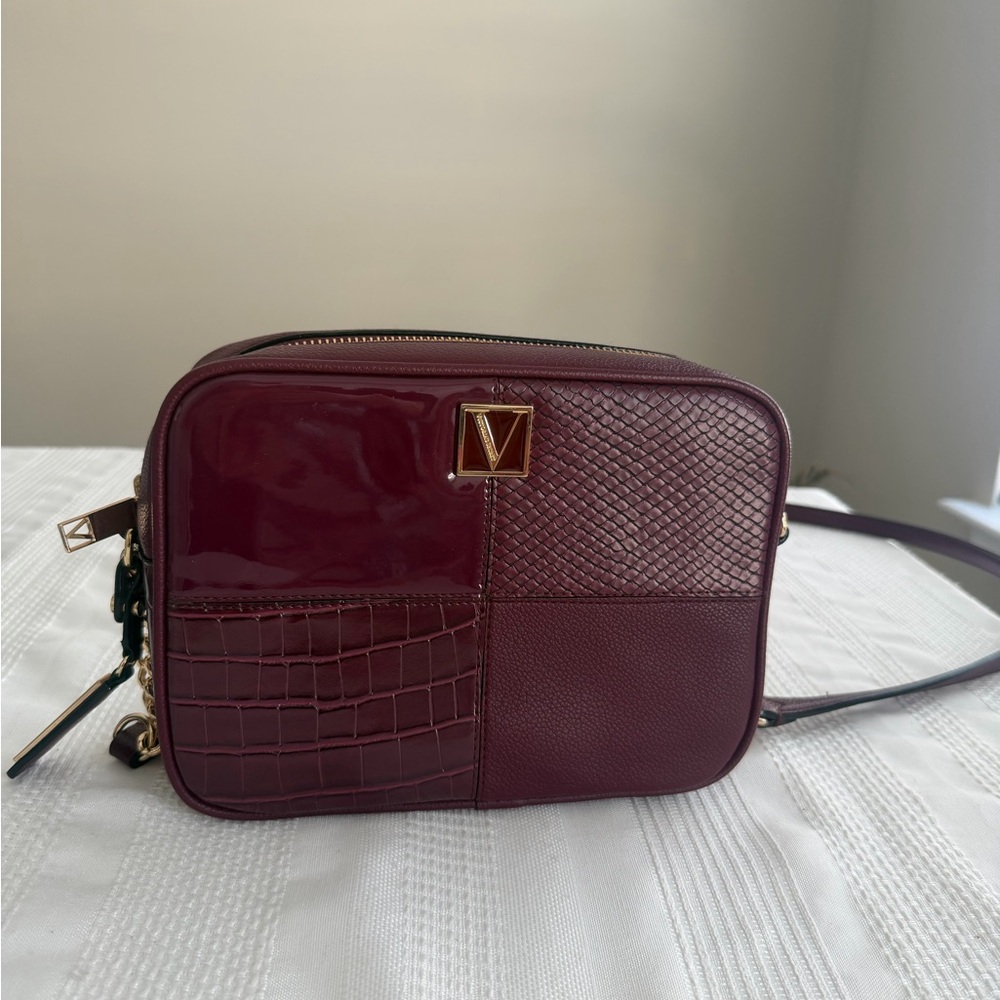 Victoria Secret Burgundy Crossbody Bag
